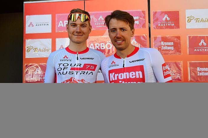 Valentin Poschacher (AUT, Hrinkow Advarics), Tobias Nolde (GER, Team Vorarlberg), Herren Elite, U23, Road Cycling League Austria
