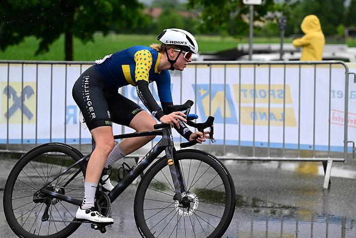 Leonie Wachmann (AUT, LRV Niederösterreich) Zeitfahren Herzogenburg, 3. Etappe Sportland NOE Kids Tour