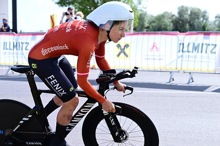 Christina Schweinberger (AUT, Fenix-Deceuninck)  ÖM Staatsmeisterschaft, Zeitfahren, Frauenkirchen, Burgenland