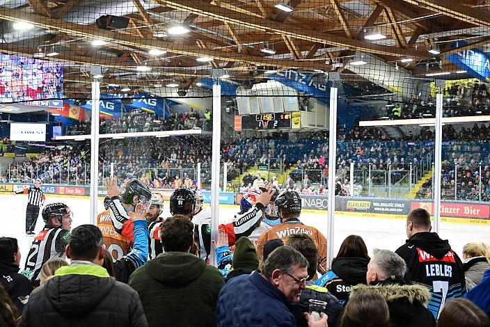 30. Runde ICE, Steinbach Black Wings Linz vs EC Red Bull Salzburg, Linz AG Eisarena 