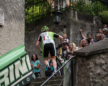 Dominik Hrinkow (AUT, Hrinkow Advarics Cycleang Team) gewinnt in Steyr