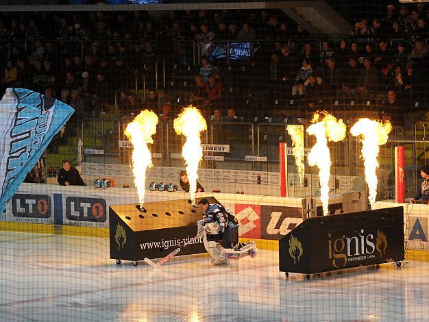 David LeNeveu, Tormann, Linz,  Graz EHC Liwest Black Wings Linz vs Graz 99ers