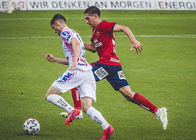  v.l. Husein Balic (LASK), Leo Greiml (SK Rapid Wien)