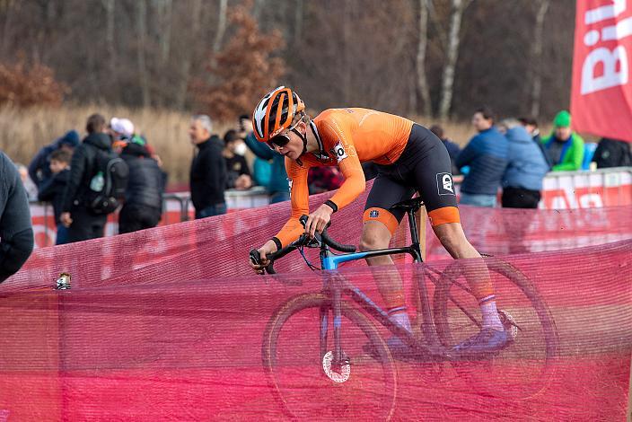 Sieger Nr. 20 David Haverdings (NED), Junioren, UCI Cyclocross World Cup, Tabor CZ