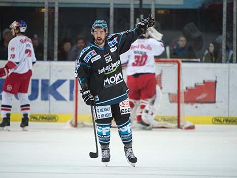 Sebastien Piche, Linz , EHC Liwest Black Wings Linz vs EC Red Bull Salzburg