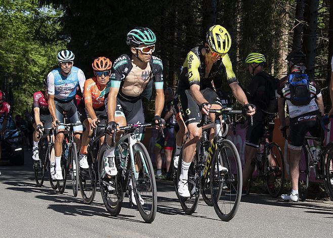 Cesare Benedetti (ITA, Bora - Hansgrohe), Jack Bauer (NZL, Mitchelton-Scott)   Giro, Giro d Italia, Radsport, 102. Giro d Italia - 20. Etappe
