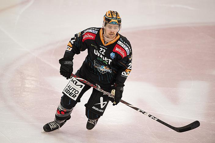 Matt Murphy (Steinbach Black Wings Linz) Steinbach Black Wings Linz vs  - Migross Supermercati Asiago Hockey 1935, Runde 37, ICE Hockey League, Steinbach Black Wings Linz, Linz AG Eisarena 