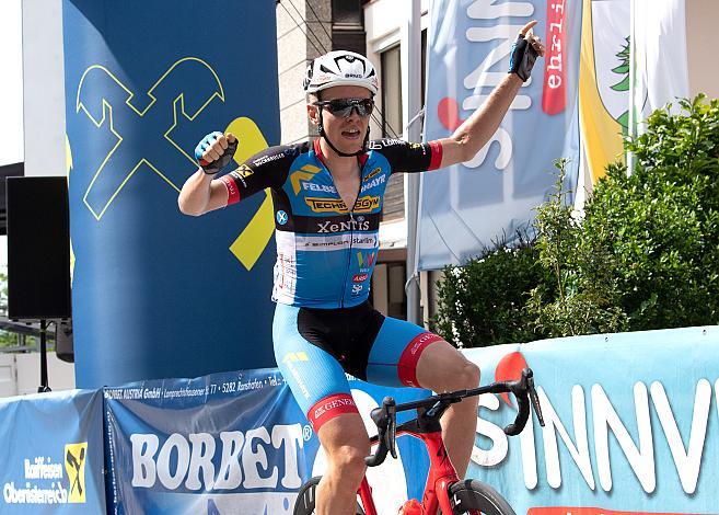 Daniel Turek (CZE, Team Felbermayr Simplon Wels) Etappensieger 1. Etappe Wels - Maria Schmolln, Int. Raiffeisen Oberösterreich Rundfahrt UCI Kat. 2.2