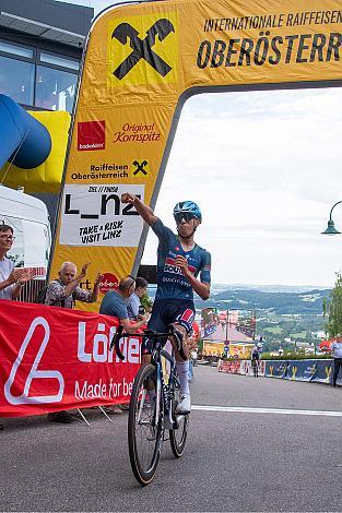 Etappensieger Henrique RIBEIRO BRAVO (BRA, SOUDAL QUICK-STEP DEVO TEAM) 1. Etappe Linz Hauptplatz - Pöstlingberg, Oberösterreich Rundfahrt