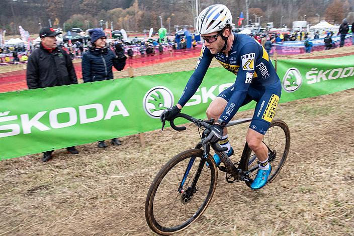 Nr.12 Daan Soete (BEL, CX Team Deschacht-Group Hens-Containers Maes) UCI Cyclocross World Cup, Tabor CZ 