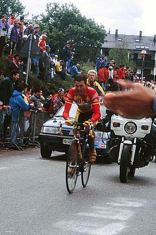 Giorgio Furlan (ITA, Team Ariostea) Etappensieger am Monte Bodone,14. Etappe, Corvara to Monte Bondone