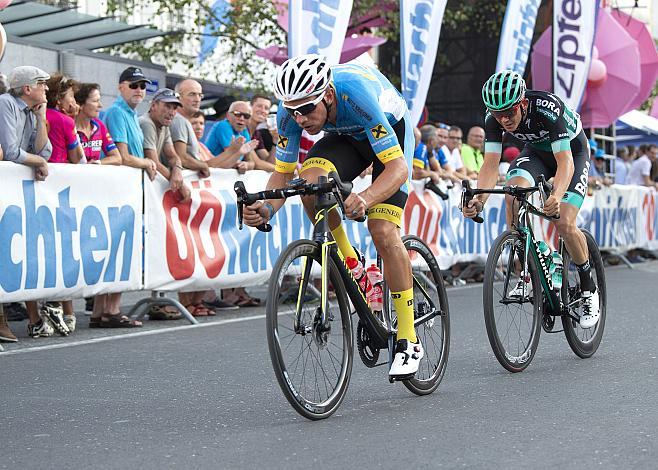 Matthias Krizek (AUT, Team Felbermayr Simplon Wels), Gregor MÃ¼hlberger (AUT, Bora - Hansgrohe) 20. Welser Innenstadt Kriterium