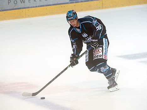 Stefan Gaffal, Linz EHC Liwest Black Wings Linz vs HK Mountfield