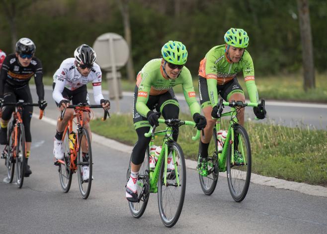 Florian Gaugl (AUT, Hrinkow Advarics Cycleang Team) Mattia De Marchi (ITA, Hrinkow Advarics Cycleang Team)