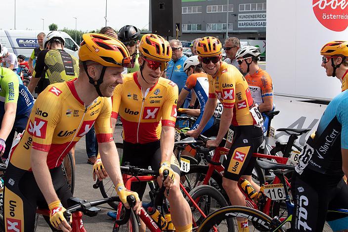 die Mannschaft Uno-X Pro Cycling Team, NOR 1. Etappe Wels - Maria Schmolln, Int. Raiffeisen Oberösterreich Rundfahrt UCI Kat. 2.2