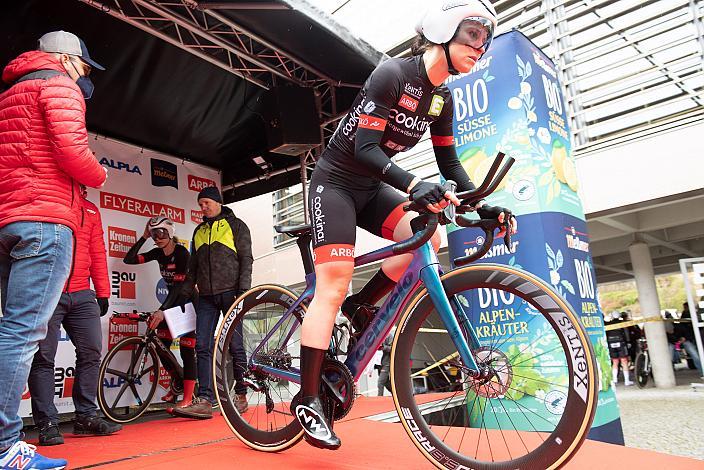 Nadine Willinger (AUT, Team Cookina ARBÖ ASKÖ Graz RLM Stmk) Damen Elite, U23, Radliga, Einzelzeitfahren Stephanshart, Niederösterreich