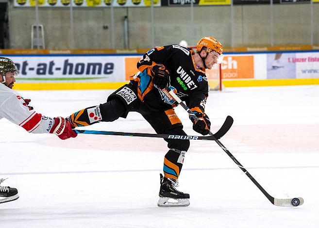 Chris Rumble (Steinbach Black Wings Linz), Steinbach Black Wings Linz vs HCB Suedtirol Alperia, bet-at-home ICE Hockey League