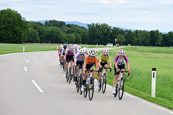 Im Trikot der Punktebesten Nika Bobnar (SLO, Team Slovenia), Amstetten, 2 Etappe Sportland NOE Kids Tour