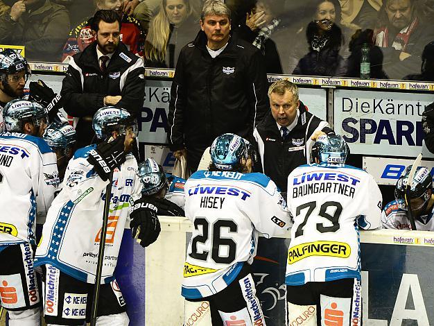 Robert Daum, Trainer (Liwest Black Wings Linz) und (EC KAC), EC KAC vs EHC Liwest Black Wings Linz, Spiel 6, Play-Offs, Semifinale 