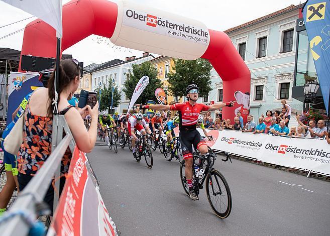 Leo Kerschbaumer (AUT, Team Österreich) Etappensieger, 46. Int. Keine Sorgen,  Junioren Rundfahrt UCI Kat. MJ 2.1, 2. Etappe Rohrbach - Rohrbach