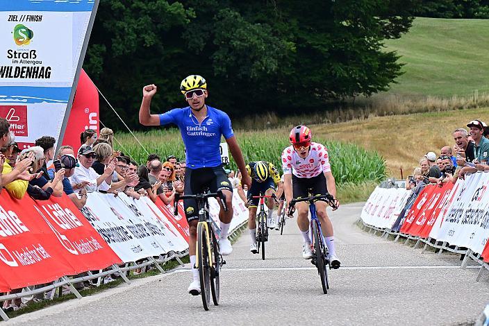 Etappen und Gesamtsieger  Elias Wändel (SWE, JEGG-SKIL-DJR) vor Michael Hettegger (AUT, Öberösterreich), 3. Etappe,  51. Int. Oberösterreich Junioren Rundfahrt, Bad Wimsbach - Strass im Attergau
