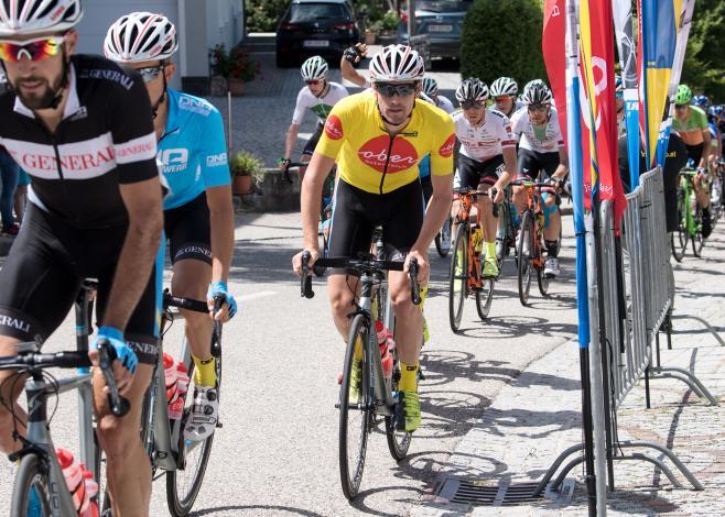  Stephan Rabitsch (AUT, Team Felbermayr Simplon Wels) im gelben Trikot
