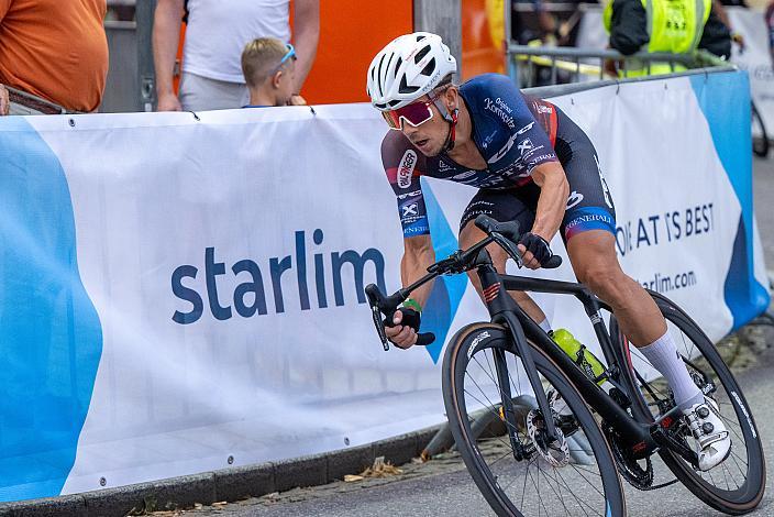 Sieger des Kriteriums Riccardo Zoidl (AUT, Team Felt - Felbermayr) 25. Welser Innestadt Kriterium 