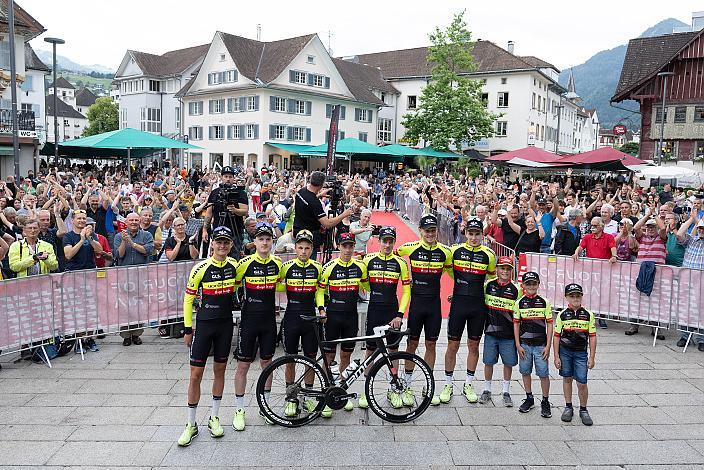 Team Vorarlberg 72. Tour of Austria, Präsentation der Teams, Dornbirn