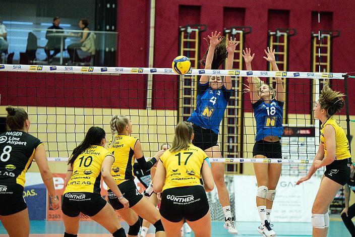 Anilisi Fitzi (Volleyball NÖ Sokol/Post SV), Daniela Katz (Volleyball NÖ Sokol/Post SV)Oberbank Steelvolleys Linz Steg vs VB NÖ Sokol/Post SV, Volleyball Supercup