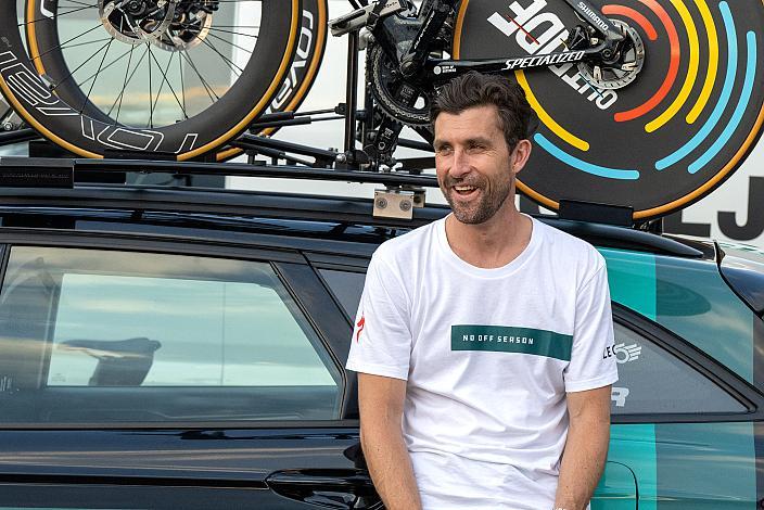 Bernhard Eisel (AUT, Assistent Sportdirektor Bora-Hansgrohe) Elite Herren, Österreichische Meisterschaft Einzelzeitfahren, Novo Mesto, Slowenien