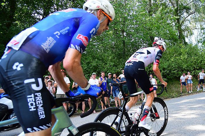 Sieger Michael Gogl (AUT, Alpecin - Premier Tech), Felix Grossschartner (AUT, UAE Team Emirates - XRG), Österreich Staatsmeisterschaft, Strasse, ÖSTM Schwanenstadt - OÖ
