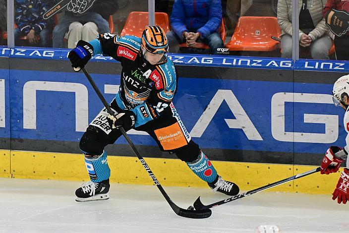 Gerd Kragl (Steinbach Black Wings Linz) Win2Day ICE Hockey League,  Steinbach Black Wings Linz vs EC KAC,  Linz AG Eisarena 