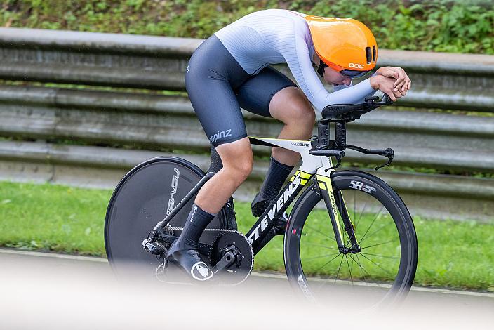 Siegerin Anna Kofler (AUT, URC Veloblitz)  MYGYM Race am Salzburg Ring, Zeitfahren, Road Cycling League Austria, Cycling Austria, Damen Elite,