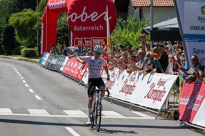 Etappen und Gesamtsieger Bram Danklof (NED, WPG Amsterdam junior) 3. Etappe Bad Wimsbach - Strass im Attergau, Int. Oberösterreichische Versicherung OÖ Junioren Oberösterreich Rundfahrt