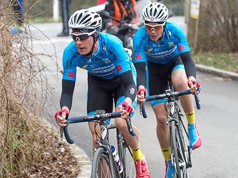 v.r. Gregor Muehlberger, Felix Groszschartner, Team Felbermayr Simplon Wels