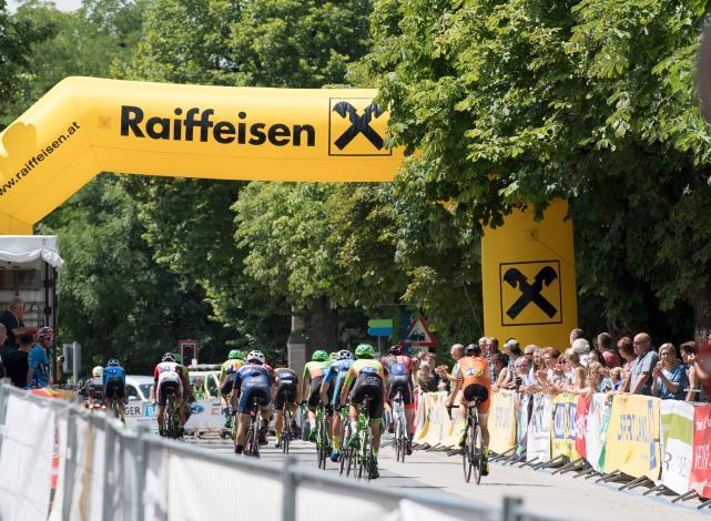 Ziel 46. Int. Erlauftaler Radsporttage, Strassenrennen Sonntag