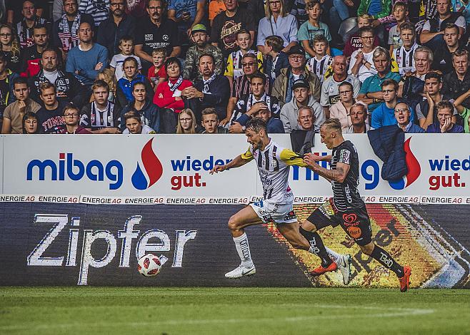 James Holland (LASK), Marcel Ritzmaier (RZ Pellets WAC) Bundesliga LASK - RZ Pellets WAC