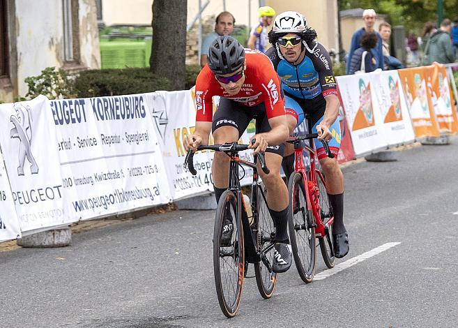 Felix Ritzinger (AUT, WSA KTM Graz), Matthias Krizek (AUT, Team Felbermayr Simplon Wels), Heurigen Grand Prix Klein-Engersdorf,  U23, Elite Damen und Herren