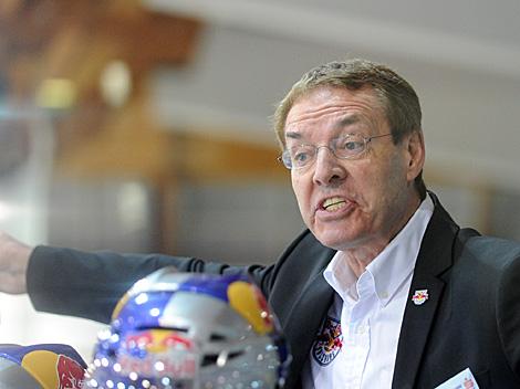 Salzburgtrainer Pierre Page, EHC Liwest Black Wings Linz vs. EC Red Bull Salzburg