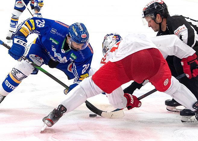 Sahir Gill (EC GRAND Immo VSV), Rick Schofield (EC Red Bull Salzburg) Eishockey, ICE Hockey League, 1. Runde