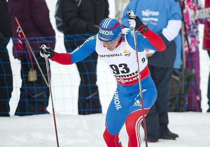 #93 Alexander Legkov, RUS; Nordische Ski WM 2013, Val di Fiemme, Tesero, 15km Herren