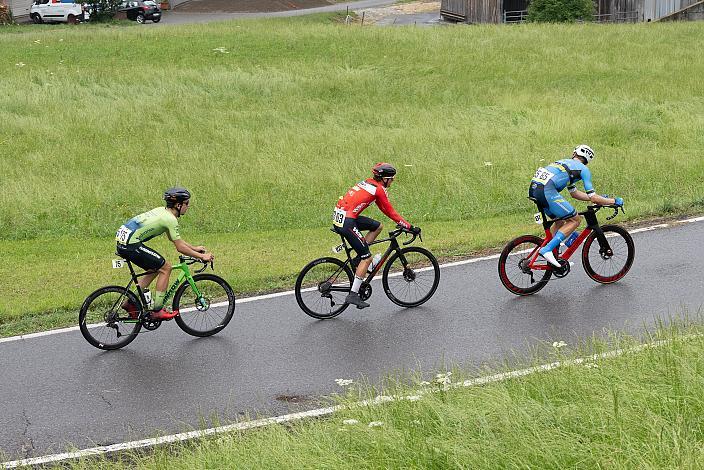Ziga Horvat (SLO, Hrinkow Advarics), Stinus Bjerring Kaempe (AUS, WSA KTM Graz pb Leomo), Felix Ritzinger (AUT, Team Felbermayr Simplon Wels) 72. Tour of Austria, 1. Etappe Dornbirn -Dornbirn