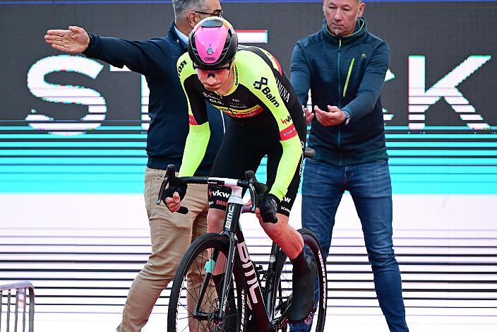 Lukas Meiler (GER, Team Vorarlberg) Prolog Linz, 14. Int. Raiffeisen OÖ-Radrundfahrt UCI Kat. 2.2