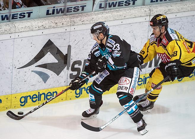 Fabio Hofer (EHC Liwest Black Wings Linz)  EHC Liwest Black Wings Linz vs Vienna Capitals, Platzierungsrunde