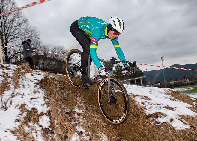 Gregor Raggl (AUT, Trek Vaude)  Rad Cyclo Cross Staatsmeisterschaft 2021, Neusiedl/Waidamannsfeld, Niederösterreich
