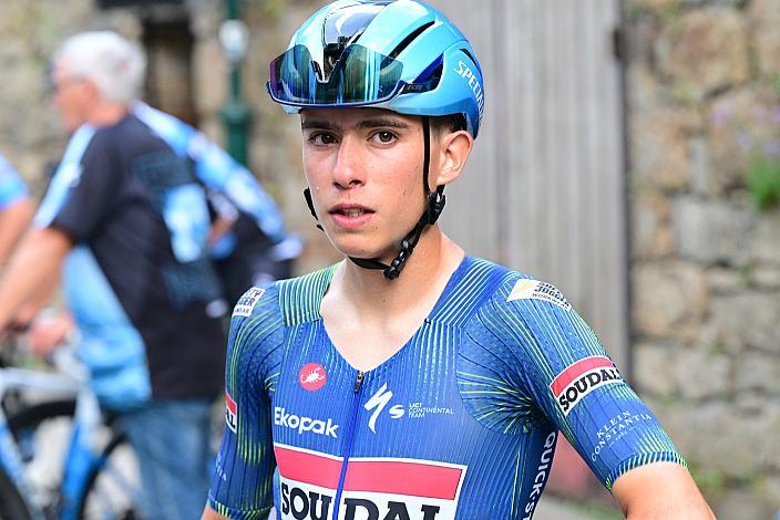 Etappensieger Henrique RIBEIRO BRAVO (BRA, SOUDAL QUICK-STEP DEVO TEAM) 1. Etappe Linz Hauptplatz - Pöstlingberg, Oberösterreich Rundfahrt