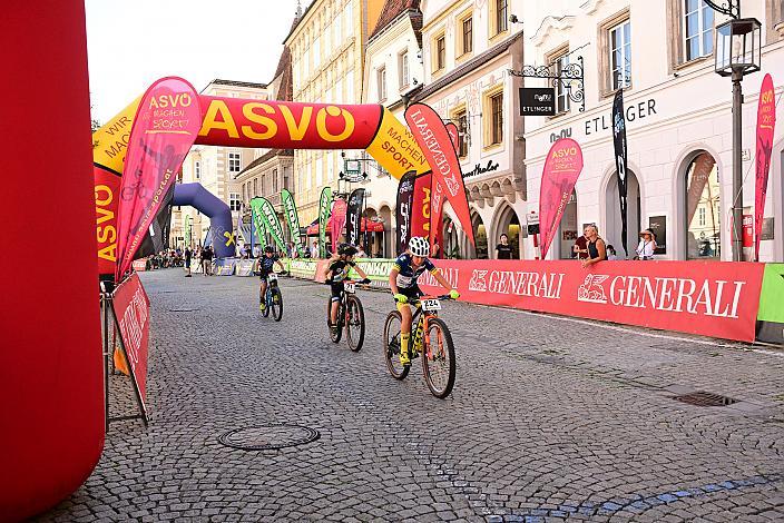 25. Int. ASVÖ - HRINKOW City Kriterium Steyr, MTB-Nachwuchs vom Laufrad bis U17, ÖRV, Radsport, Mountainbike, ELITE Rennrad