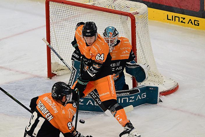 Paul Eder (Steinbach Black Wings Linz) 7. Runde ICE, Steinbach Black Wings Linz vs Moser Medical Graz 99ers, Linz AG Eisarena 