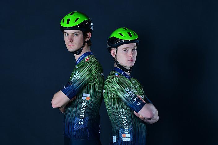 Helm LHC David Paumann (AUT, Hrinkow Advarics), Maximilian Huber (AUT, Hrinkow Advarics), Teampräsentation, Steyr, Team Hrinkow Advarics Cycleang, UCI Continental Team,