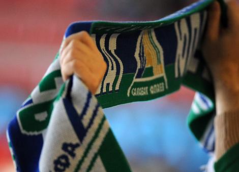Die Fans von Salavat Yulayev Ufa sind zufrieden.